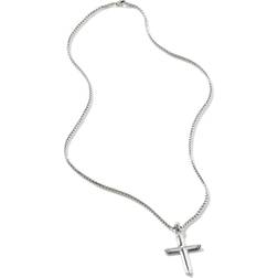 John Hardy Classic Chain Cross Pendant Necklace - Silver