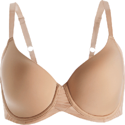 Felina Marvelous Side Smoothing T-Shirt Bra - Warm Neutral