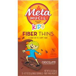 Metamucil Kids Fiber Supplement Thins Chocolate 264g