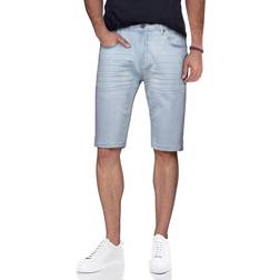 XRay Cultura Stretch Denim Shorts - Light Wash