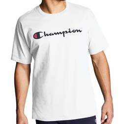 Champion Classic Script Logo T-shirt Men's - White