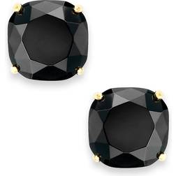 Kate Spade Small Square Studs - Gold/Black