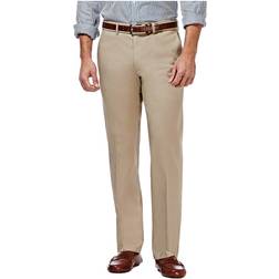 Haggar Premium No Iron Khaki Straight Fit Pant - Khaki