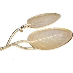 Classic Touch Leaf Shaped Serving Dish