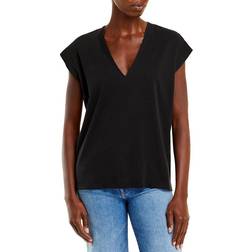 Frame Le Mid Rise V-Neck Tee - New