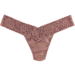 Hanky Panky Daily Lace Low Rise Thong - Allspice