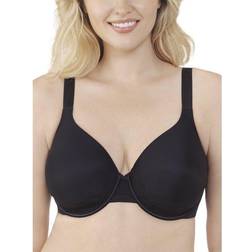 Vanity Fair Beauty Back Full Figure Underwire Smoothing Bra - Midnight Black