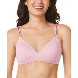 Warner's No Side Effects Wireless Bra - Foxglove