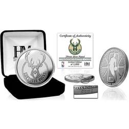 Highland Mint Milwaukee Bucks Silver Mint Coin