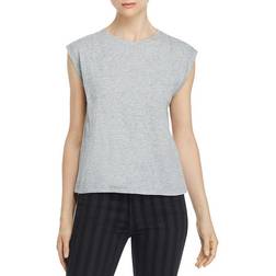 Frame Le High Rise Muscle Tee - Gris Heather