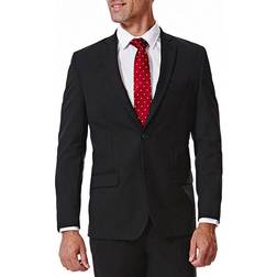 Haggar Slim 4 Way Stretch Suit Jacket - Black