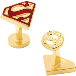 Cufflinks Inc Superman Shield Cufflinks - Gold/Red