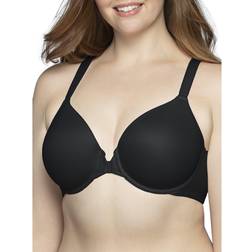 Vanity Fair Beauty Back Full Figure Front Close Underwire Bra - Midnight Black