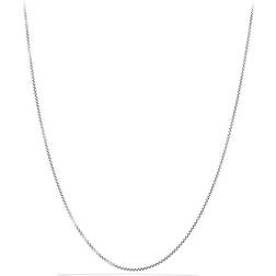 David Yurman Baby Box Chain Necklace - Silver/Gold