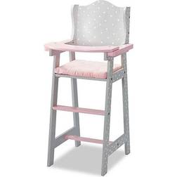 Teamson Kids Olivia's Little World, Baby Doll High Chair Ages 3