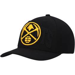 Mitchell & Ness Denver Nuggets Triple-Double Stretch Snapback Hat Men - Black