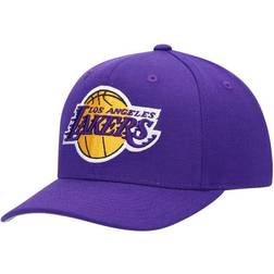 Mitchell & Ness Los Angeles Lakers Ground Stretch Snapback Hat Men - Purple