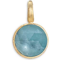 Marco Bicego 18K Yellow Gold Jaipur Aquamarine Bezel Pendant