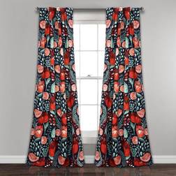 Lush Decor Poppy Garden52x108"