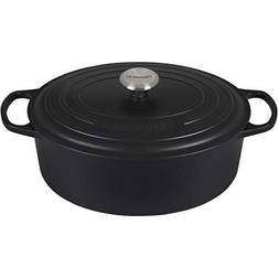 Le Creuset Licorice Signature Oval with lid 6.38 L