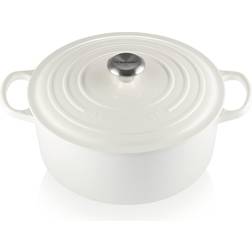 Le Creuset White Signature Round with lid 6.86 L 29.21 cm