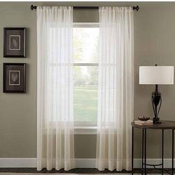 Curtainworks Trinity Crinkle Voile Sheer51x84"