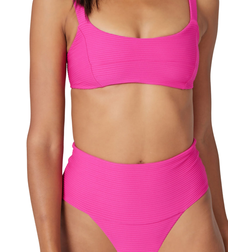 L*Space Eco Chic Repreve Desi Bikini Bottom - Bougainvillea