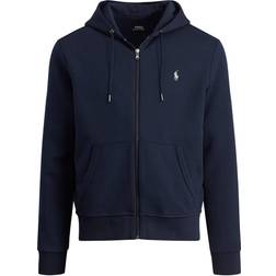 Polo Ralph Lauren Double-Knit Full-Zip Hoodie - Aviator Navy