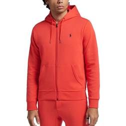 Polo Ralph Lauren Double-Knit Full-Zip Hoodie - Racing Red