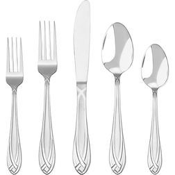 Hampton Forge Signature Lace Frosted Cutlery Set 54pcs