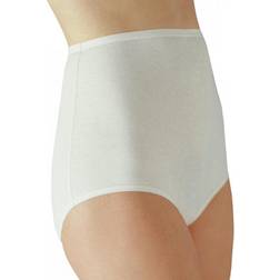 Vanity Fair Perfectly Yours Tailored Cotton Full Brief - Star White