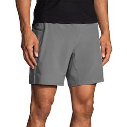 Brooks Sherpa 7" 2-in-1 Shorts Men - Steel