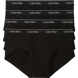 Calvin Klein Cotton Classic Fit Brief 4-pack - Black