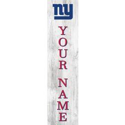 Fan Creations New York Giants Personalized Welcome Leaner Sign