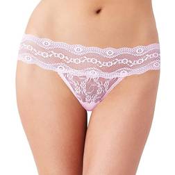 Wacoal Lace Kiss Thong - Pink Lady