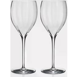 Waterford Elegance Optic Crisp White Wine Glass Set of 2 Verre à Vin 29.8cl 2pcs