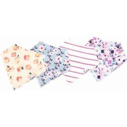 Copper Pearl Bandana Bibs 4-Pack Morgan