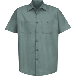 Red Kap Industrial Work Shirt - Light Green