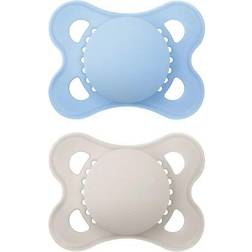 Mam Matte Original Unprinted Pacifier 0-6m 2-pack