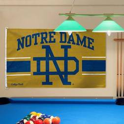 WinCraft Notre Dame Fighting Irish College Vault Gold Logo Deluxe Single Sided Flag