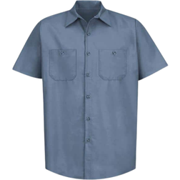 Red Kap Industrial Work Shirt - Posan Blue