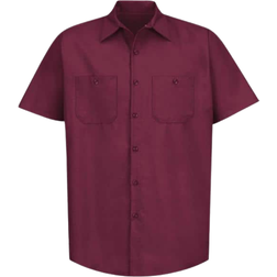 Red Kap Industrial Work Shirt - Burgundy