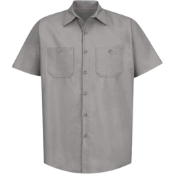 Red Kap Industrial Work Shirt - Light Gray