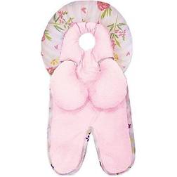 Boppy Head & Neck Support Pink Stripe Flowers