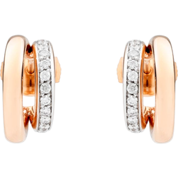 Pomellato Iconica Earrings - Rose Gold/Diamond