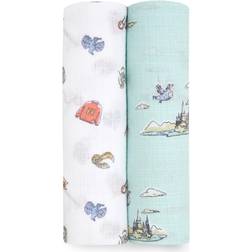 Aden + Anais Essentials Cotton Muslin Swaddle Harry Potter Magical 2-pack