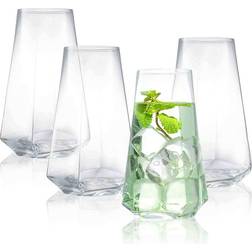 Joyjolt Infiniti Highball Drinking Glass 53.232cl 4pcs