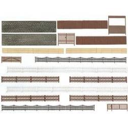 Busch 6017 H0 Assorted fences Assembly kit