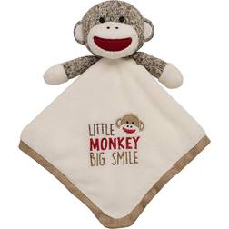 Baby Starters Sock Monkey Snuggle Buddy with Blanket