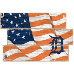 Fan Creations Detroit Tigers 3-Plank Team Flag